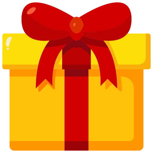 yellow gift icon